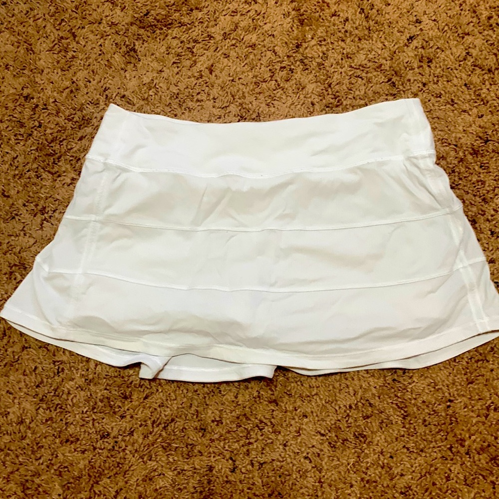 White Lululemon Skirt